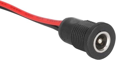 Electric Scooter Charging Sockets 5.5x2.1mm Female Sockets Panel Mount Waterproof Power Connector with Cable Scooter Accessories in Kuwait