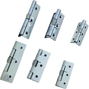 Self Closing Spring Stainless Steel Door Hinges 1/1.5/2/2.5/3/4 Inch 2Pcs(2Inch-Opposite) in Kuwait