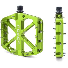 Bike Pedals 9/16" Lightweight Non-Slip Bicycle Platform Pedals - Fits Most Adult Bikes & Mountain Bikes &MTB, Road Bikes and Slip-Resistant Design in Kuwait