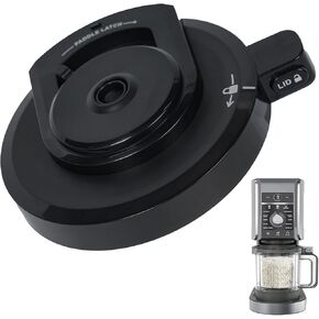 غطاء وعاء خارجي لصانعة الآيس كريم نينجا كريمي ديلوكس NC500 NC501، قابل لإعادة الاستخدام، غطاء بديل خالٍ من البيسفينول أ، مقاوم للكسر، محكم الغلق، آمن للاستخدام في غسالة الأطباق، متوافق مع ملحقات كريمي (NC500) in Kuwait