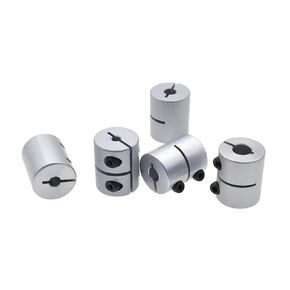 D20L25 Rigid Shaft Coupler 4/5 3D Printer Part Aluminium Alloy Lead Screw Coupling for Step Servo 1Pcs(8x8) in Saudi Arabia