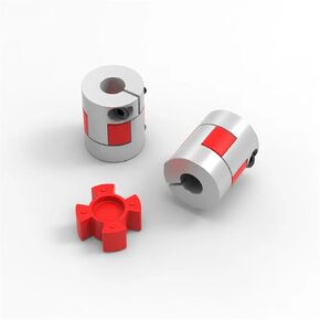 XB D20L25 B Two Jaws Aluminium Plum Flexible Shaft Coupling Motor Connector 3/3.17/4/5/6/6.35/8mm 1Pcs(11mm) in Kuwait