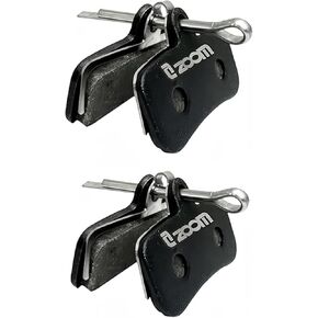 مجموعة استبدال وسائد الفرامل Zoom 4-Piston، وسادات فرامل قرصية شبه معدنية متوافقة مع Zoom HB-876 / HB-876E، Shimano D02S / D03S Saint Deore XT XTR SLX Zee، Tektro/TRP للدراجة الإلكترونية والدراجات in Kuwait