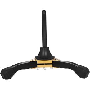 حامل أدوات الرياح المحمول من SUPVOX لفلوت كلارينيت بيكولو، حامل ثلاثي القوائم سميك أصفر قابل للطي مع قاعدة قابلة للفصل، ملحق موسيقي لتخزين الأدوات وعرضها in Kuwait