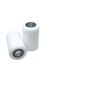 1pcs 8x30x50 Plastic Double Bearing POM Coated Roller BST69830-50 30mm Diameter Nylon Guide Wheel 8 * 30 * 50 Plastic Bearing ﻿(6x35x50mm) in Saudi Arabia