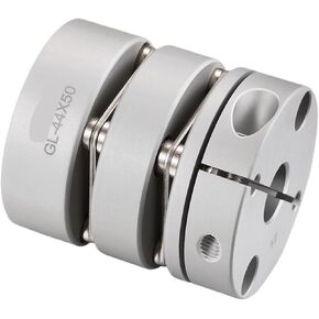 عمود اقتران محرك متدرج مقرنة المشبك القرص GL- D19mm L27mm القطر الداخلي: 3 إلى 8 مللي متر زوجان مرنان (GL-19X27-3x6.35) in Kuwait