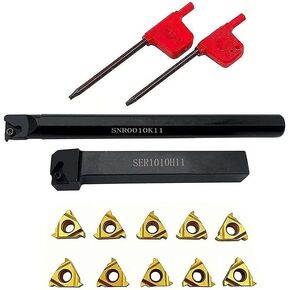 Threading Tool Holder 1 Set 11ER AG60 Alloy-Steel External Internal Lathe Parts in Saudi Arabia