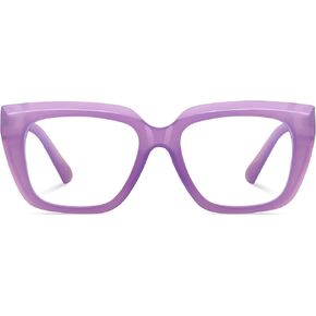 نظارات مربعة زرقاء تحجب الضوء للنساء والرجال طراز قديم لنظارات تلفزيون الكمبيوتر in Kuwait