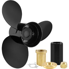 الدعائم الشبابية 14.3 × 21 استبدال OEM #765189 مروحة القارب الخارجية المصنوعة من الألومنيوم لـ BRP، Johnson، Evinrude OMC SternDrive 135-300HP 15 Spline Tooth 14.3dia x 21 Pitch Boat Propeller RH in Kuwait