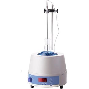 COYEUX Electric Lab Heating Mantle, 1000ml Magnetic Stirrer Heating Mantle with Magnetic Stirrer, Digital Display, Temperature and Speed Adjustable, for Laboratory in Kuwait