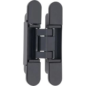 6 بوصة باب أسود مخفي بمفصلات من سبائك الزنك تفتح 180 درجة 21.55 مم 2 قطعة in Kuwait