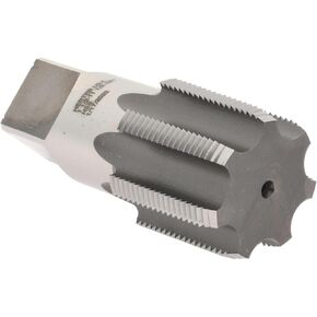 Hertel Standard Pipe Tap, 1-1/2-11-1/2 NPT, 7 Flutes, High Speed Steel, Bright/Uncoated Finish, 4-1/4" OAL in Saudi Arabia
