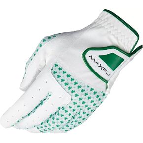 قفاز الجولف Maxfli شامروك 4 أوراق البرسيم تصميم عالمي مقاس واحد من الجلد المسامي in Kuwait