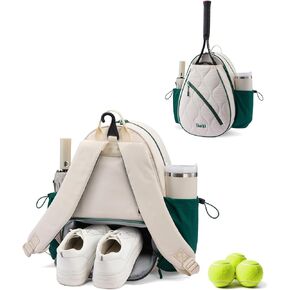 حقيبة تنس Sucipi للنساء والرجال، مقاومة للماء وقابلة للغسل في الغسالة، حقيبة رياضية خفيفة الوزن لكرة المخلل وكرة الريشة in Kuwait