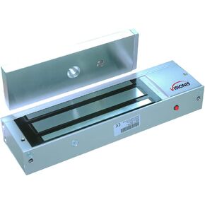 Visionis Indoor 1200LBS 500KG قوة الإمساك قفل الباب الكهرومغناطيسي الخارجي مع مستشعر LED لنظام التحكم في الوصول إلى الباب VIS-ML1200LED 12V 24V in Kuwait