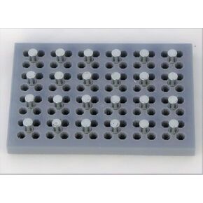 فاصل فصل الخرز المغناطيسي، رف حامل للوحة PCR سعة 96 بئرًا، وأنبوب شريط PCR، ولوحة بئر عميقة 96 بئرًا. تنقية البروتين DNA RNA. in Kuwait