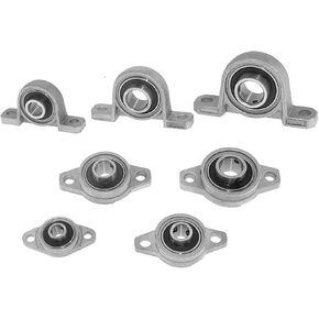 2pcs Zinc Alloy Diameter 8mm to 30mm Bore Ball Bearing Pillow Block Mounted Support Kfl08 Kfl000 Kfl001 Kp08 Kp000 in Saudi Arabia
