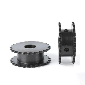 04C-2 سلسلة مزدوجة متوافقة مع ترس العجلة المسننة ذات الصف المزدوج - 15 سنًا 20 30 خيارًا متاحًا (12 مم، 15 سنًا) in Kuwait