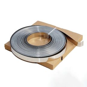 30 متر طويل 304 الفولاذ المقاوم للصدأ احباط قطاع القطب رباط للكابل شريط تعبئة عرض 19 مللي متر سمك 1 مللي متر/0.76 مللي متر/0.6 مللي متر/0.5 مللي متر/0.4 مللي متر (19x0.6 مللي متر) in Kuwait
