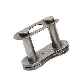 موصل سلسلة دوارة من الفولاذ الكربوني 04C 06B 08B 10A 12A 16A 24A مشبك ربط صناعي نصف/كامل للآلات (مفصل كامل، 06B) in Kuwait