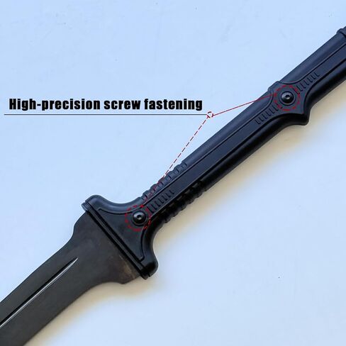 40" Two-Handed Spartan Sword Full Tang 1065 Carbon Steel, Nylon Fiber glass Handle with PU Oil-Edged Leather Sheath, Outdoor,Tactical,Collection Scenarios in Saudi Arabia