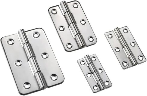 304 مفصل فولاذي مقاوم للصدأ معدات كهربائية صناعية أثاث باب وإطارات النوافذ 1 قطعة (113X80X3mm-A) in Kuwait