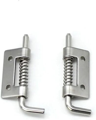 Pin Spring Hinge Cabinet Doors of Electrical Equipment High/Low Voltage 304 Stainless Steel 1Pcs(Left) in Saudi Arabia