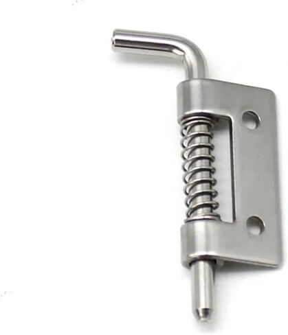 Pin Spring Hinge Cabinet Doors of Electrical Equipment High/Low Voltage 304 Stainless Steel 1Pcs(Left) in Saudi Arabia