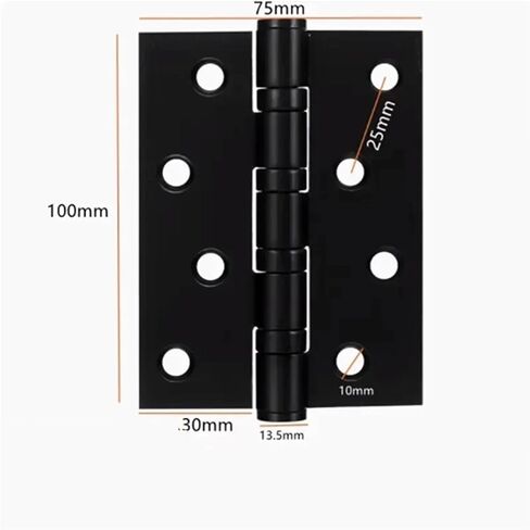 4/5 Inches Stainless Steel Silent Bearing Hinge Thickened Home Hardware 1Pcs(A4) in Saudi Arabia