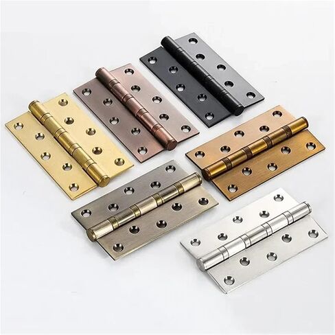 4/5 Inches Stainless Steel Silent Bearing Hinge Thickened Home Hardware 1Pcs(A4) in Saudi Arabia