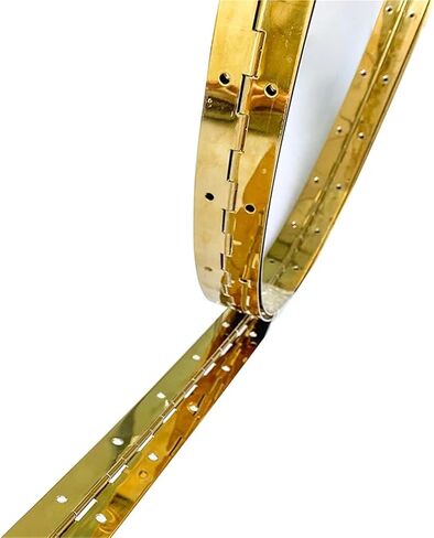 3.5m Stainless Steel Heavy Duty Continuous Piano Hinges Cupboard Doors Furniture Hardware 1Pcs(Silvery) in Saudi Arabia