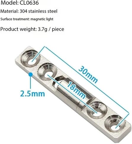 أي مفصل توقف مع عزم دوران عمود التخميد بخط مستقيم 360 درجة مضمن CL0636 المثبط 1 قطعة in Kuwait