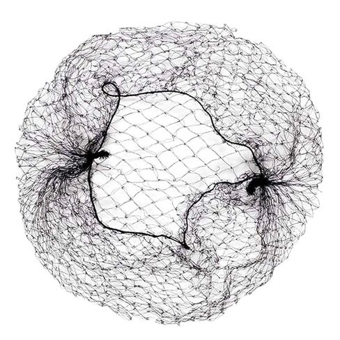 شبكات شعر للكعك لفتيات الباليه شبكة شعر للشعر المستعار 20 قطعة مقاس 18 بوصة باللون الأسود in Kuwait