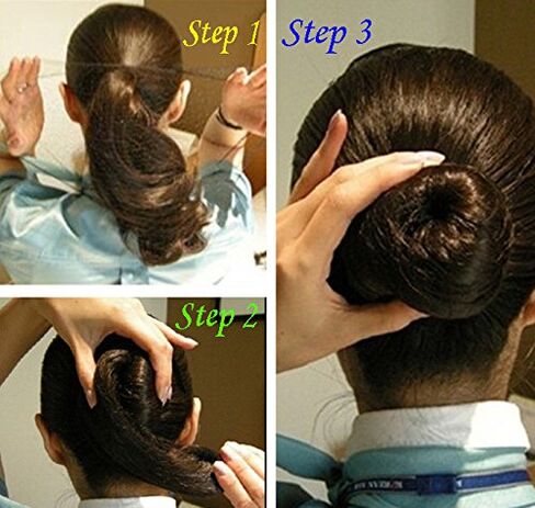 شبكات شعر للكعك لفتيات الباليه شبكة شعر للشعر المستعار 20 قطعة مقاس 18 بوصة باللون الأسود in Kuwait