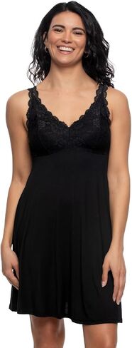 Felina Silky Soft Chemise w/Lace by Unique Moments in Saudi Arabia