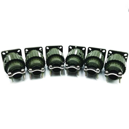 Y2M 21mm Y21M Fast Buckle Cable Connector Plugs Male & Female 2pin 3pin 4pin 5pin 7pin 10pin 14pin 16pin Green 1Pcs(2 Pin) in Saudi Arabia