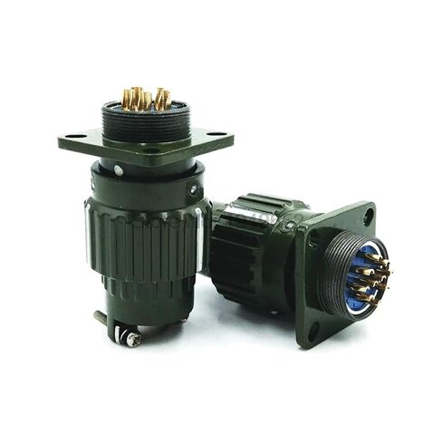 Y2M 21mm Y21M Fast Buckle Cable Connector Plugs Male & Female 2pin 3pin 4pin 5pin 7pin 10pin 14pin 16pin Green 1Pcs(2 Pin) in Saudi Arabia
