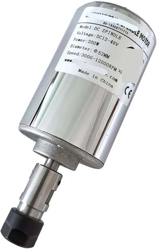 Air-cooled 0.2kw CNC spindle motor kit ER11 chuck 200W spindle motor in Saudi Arabia