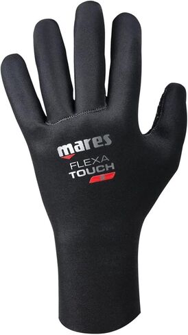 Mares Flexa Touch 2 mm Neoprene Scuba Diving Gloves | Non-Slip Rubberized Palm, Neoprene Lining, Thermal Protection in Saudi Arabia