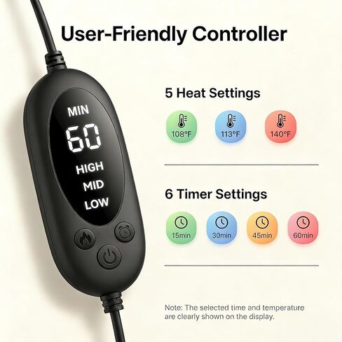 قناع العين المسخن للعيون الجافة: قناع العين المضغوط الدافئ للعين المتعبة وتخفيف الدمد والعيون المنتفخة والصداع النصفي - يعمل بمنفذ USB، حرارة ثابتة - قناع تسخين كهربائي ناعم للنوم والاسترخاء في المكتب والسفر in Kuwait