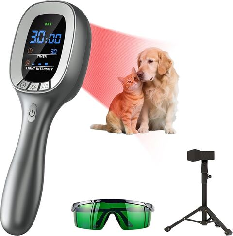 Cold Red Light Therapy Device – Dual Wavelength 808nm & 650nm Red Light Therapy Wand – Handheld Infrared Light Therapy for Body, Knee, Shoulder, Back, Muscles, Joints and Pets in Saudi Arabia
