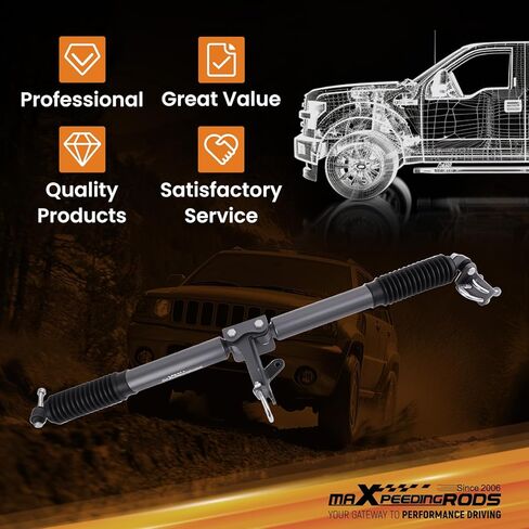 مثبت توجيه مزدوج من maxpeedingrods لسيارة دودج رام 2500 3500 2003-2013 4WD 4x4، من أجل 2 بوصة أو أكثر من الرفع in Saudi Arabia