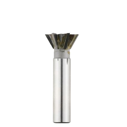 1pcs Carbide Dovetail Milling Cutter 16-60mm Cutting Diameter Straight Shank Groove 45degree/60degree End Mill(45x45degrees) in Saudi Arabia