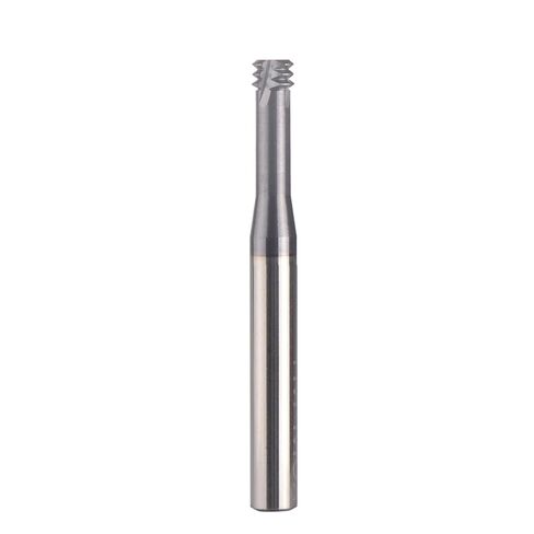 1pc Milling Bits Spiral Cutters Carbide Alloy 3 Tooth Coated M1.0 - M12 Thread End Mills CNC Bit Flat Mill Threading Cutter Tool for ISO Metric(TRT M2.5x0.45 H4) in Saudi Arabia