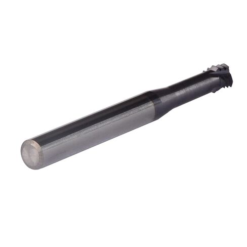 1pc Milling Bits Spiral Cutters Carbide Alloy 3 Tooth Coated M1.0 - M12 Thread End Mills CNC Bit Flat Mill Threading Cutter Tool for ISO Metric(TRT M2.5x0.45 H4) in Saudi Arabia