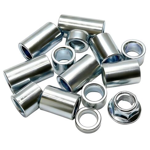 13Pcs M12 Industrial Steel Spacer Sleeve Bushings Fits for Motorcycle Pit Dirt Bike Moped ATV Mini Bike MX650 12mm Classic Axle in Saudi Arabia
