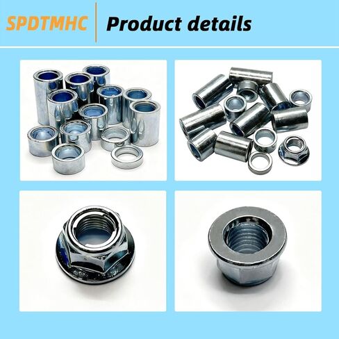 13Pcs M12 Industrial Steel Spacer Sleeve Bushings Fits for Motorcycle Pit Dirt Bike Moped ATV Mini Bike MX650 12mm Classic Axle in Saudi Arabia