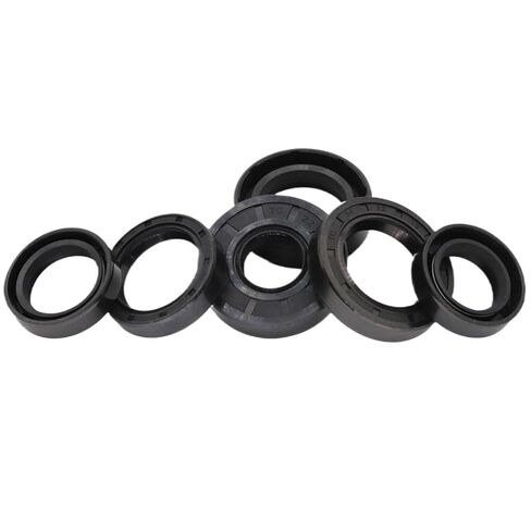 TC 12.5 13 13.5 15 16 * 20 24 25 26 27 28 30 32 35 40 47 * 5 6 7 8 10 مطاط النتريل NBR مخدد الشفاه الربيع طوقا الهيكل العظمي النفط الختم (10 قطع 14x35x7) in Kuwait