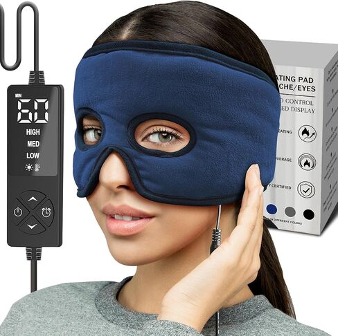 Sinus Mask for Pressure Relief, Face Heating Pad for Sinusitis, Hormone Migraine, Tension Headache Relief in Kuwait
