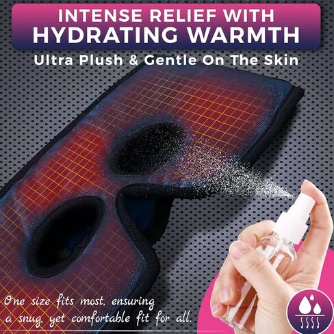 Sinus Mask for Pressure Relief, Face Heating Pad for Sinusitis, Hormone Migraine, Tension Headache Relief in Kuwait